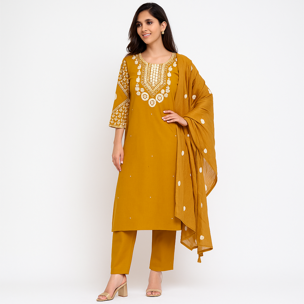 Strength kurta style.. 💐